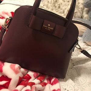 Kate Spade Burgundy Handbag
